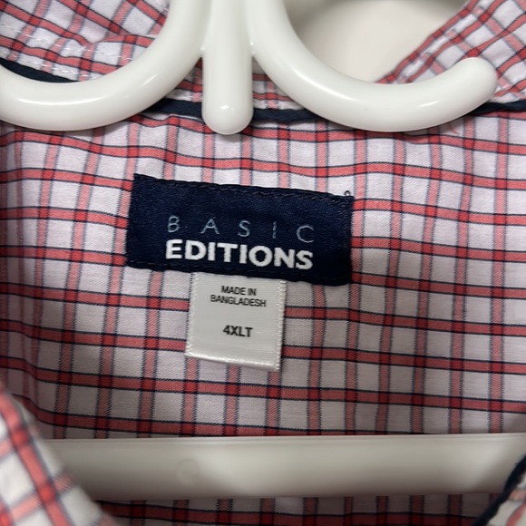 Basic Editions short sleeve button down shirt. - Picture 3 of 8